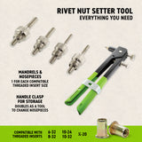 Threaded Insert Tool for Metal, Fiberglass, Plastic | 8510