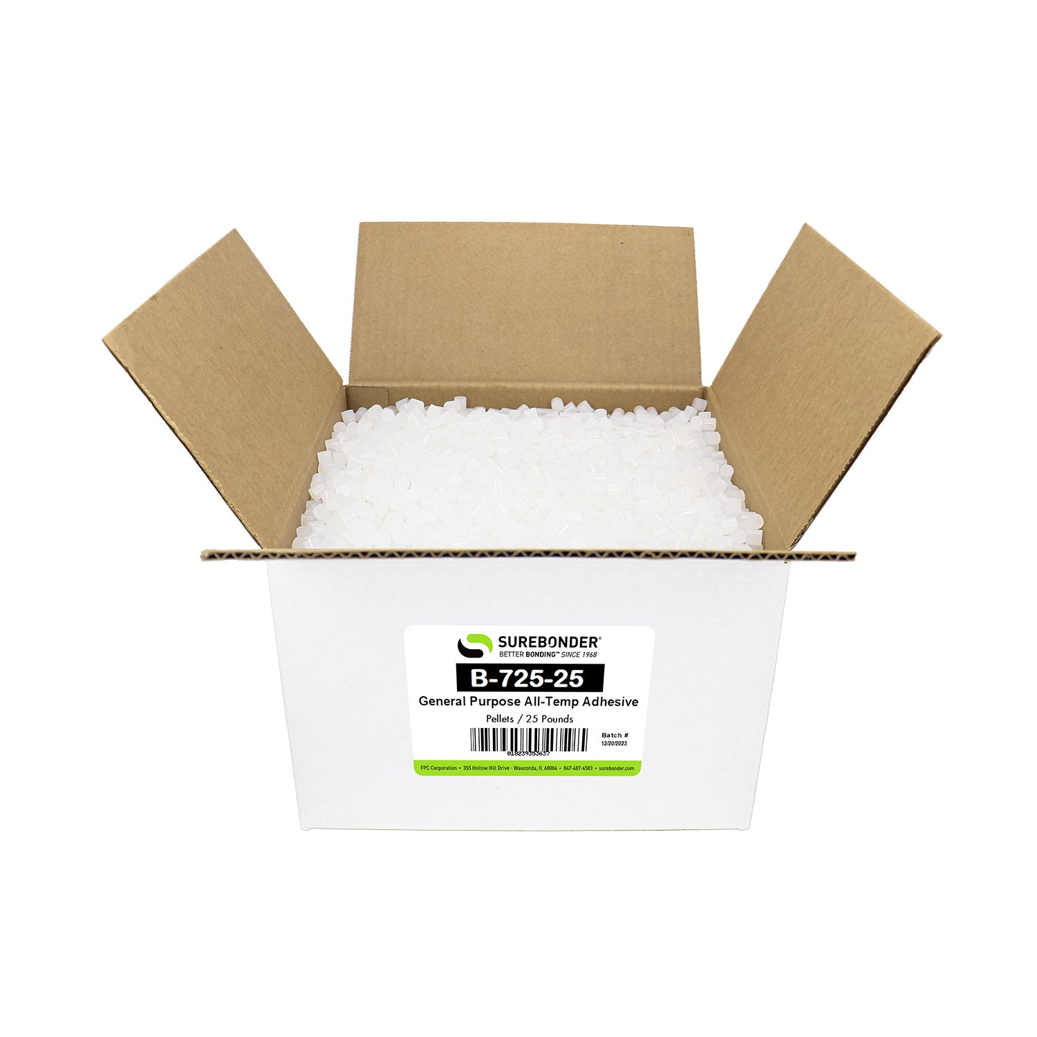 B-725-25 General Purpose All Temperature Hot Melt Glue Pellets