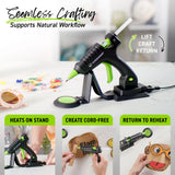 CL-195F 20W High Temperature Mini Size Cordless/Corded Detail Tip Hot Glue Gun