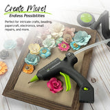 CL-195F 20W High Temperature Mini Size Cordless/Corded Detail Tip Hot Glue Gun