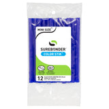 Color Stik 4" Mini Size Blue Hot Glue Sticks - 12 Pack