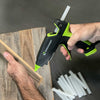 Full Size Ultra Series 100 Watt Dual Temperature Auto Shut-Off Glue Gun Kit with 20 Glue Sticks