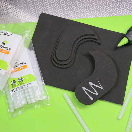 Foam Stik 4" Mini Size Hot Glue Sticks - 15 Pack