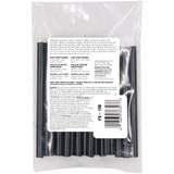 Fabric Stik 4" Mini Size Black Hot Glue Sticks - 18 Pack