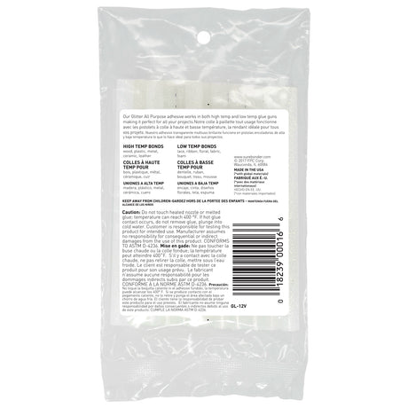 Opal Glitter Hot Glue Sticks Mini Size