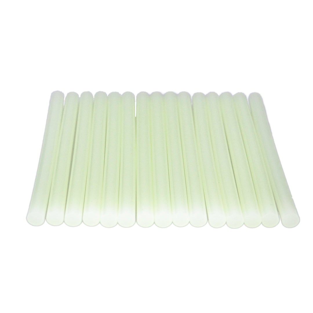 Glow Stik 4" Mini Size Glow In the Dark Hot Glue Sticks - 15 Pack