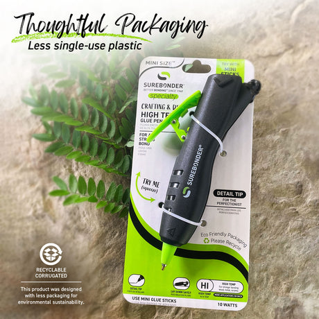 GP-100F 10W High Temperature Mini Size Detail Tip Hot Glue Pen