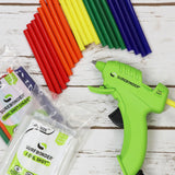 Cool Shot 4" Mini Size Color Hot Glue Sticks - 15 pack