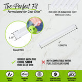 Cool Shot 10W Super Low Temperature Mini Glue Gun Kit