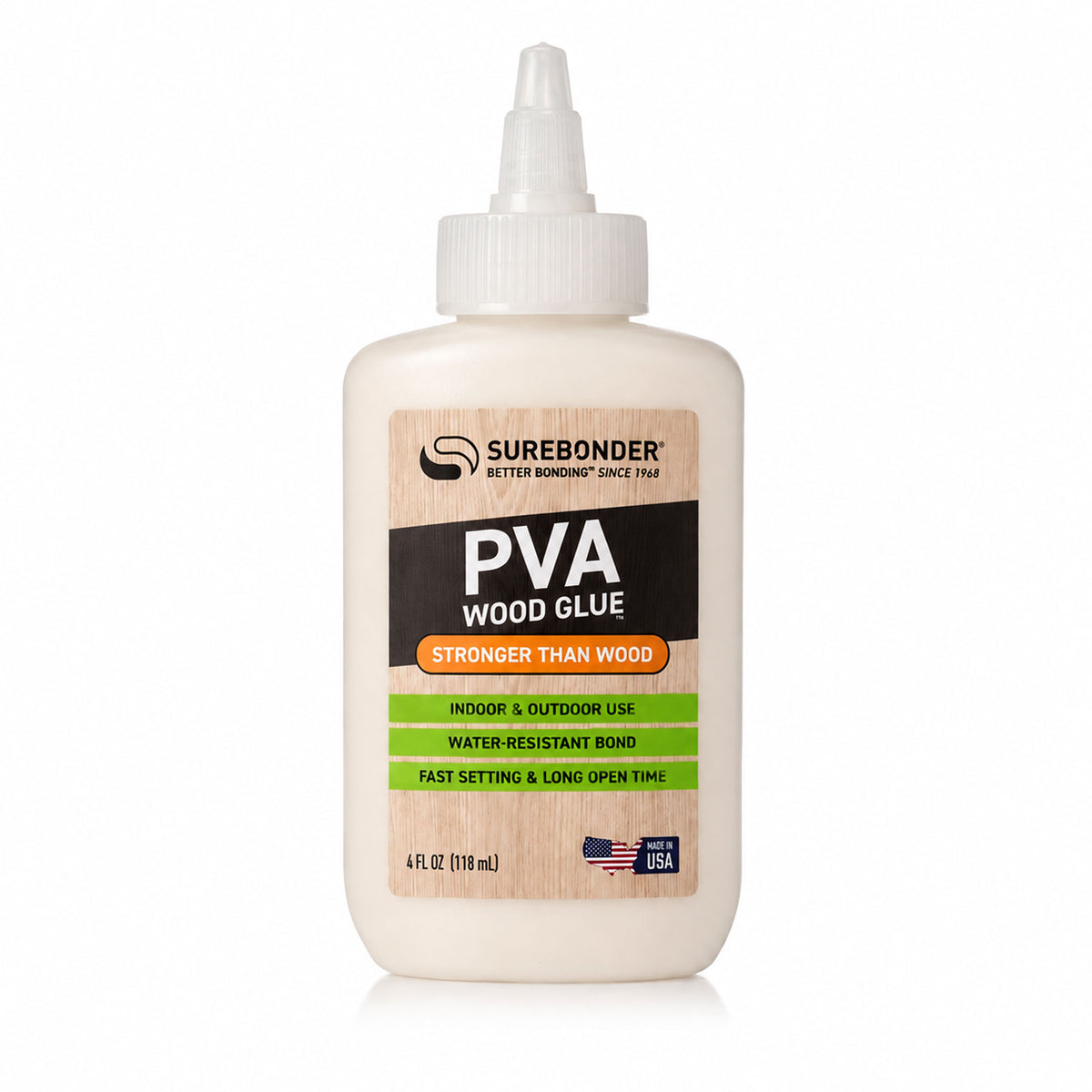 PVA Wood Glue, 4 oz | High Performance Woodworking Adhesive