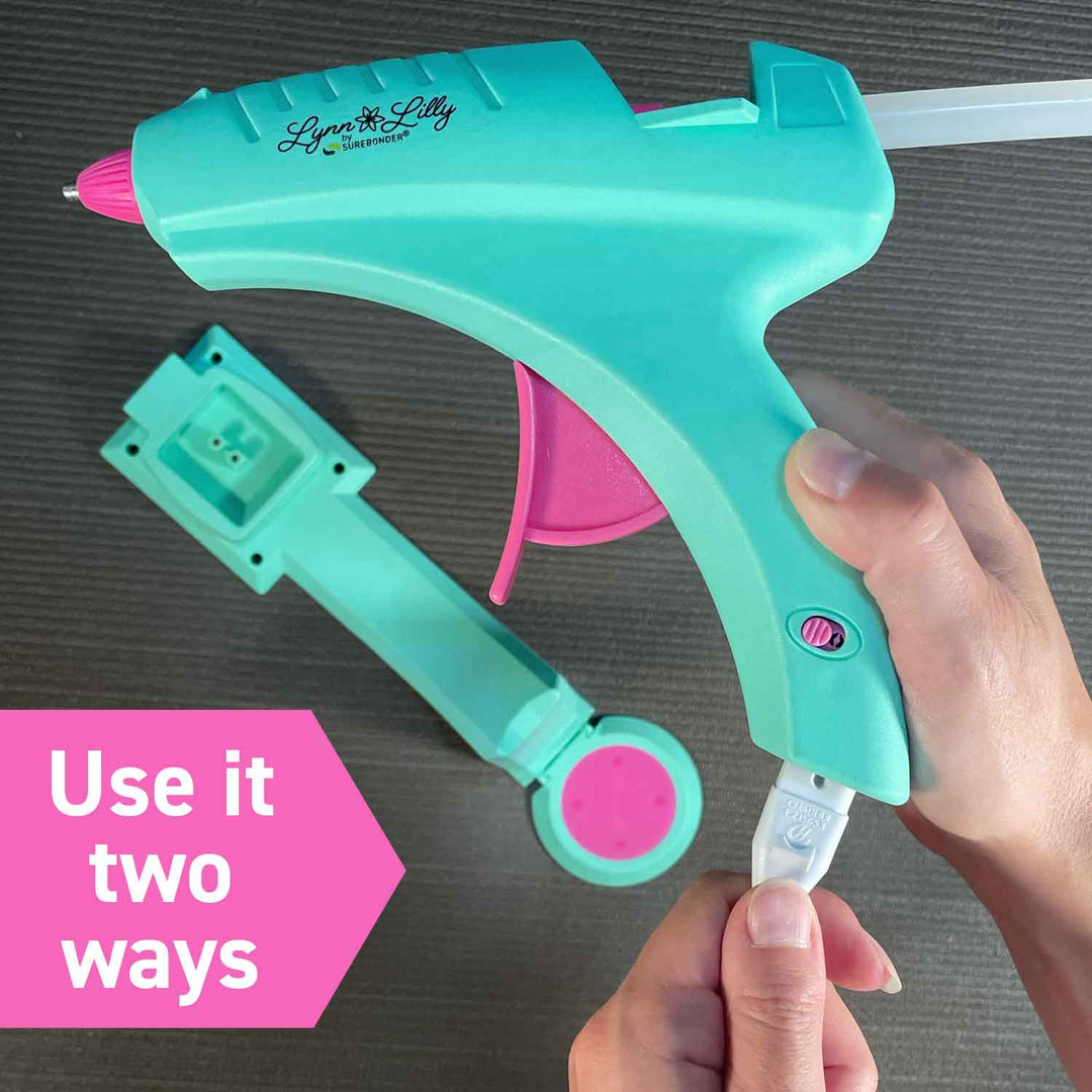 Lynn Lilly Special Edition Cordless/Corded Full Size Hot Glue Gun