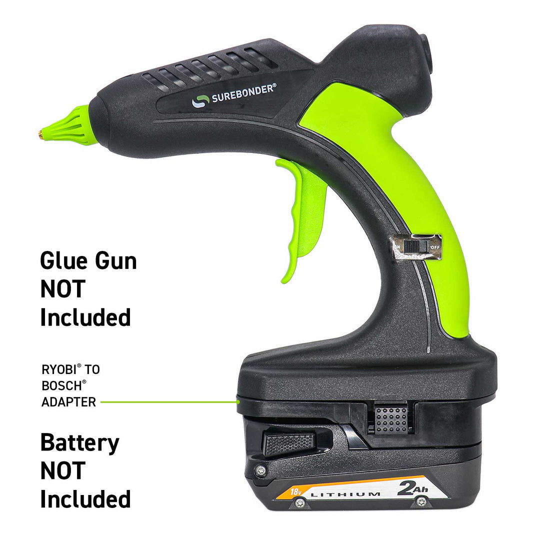 Ridgid® to Ryobi® Battery Adapter