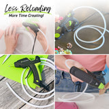 Clear Stik 60" Mini Size All Purpose Hot Glue Roll