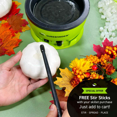 Hot Glue Skillet With Adjustable Temperature