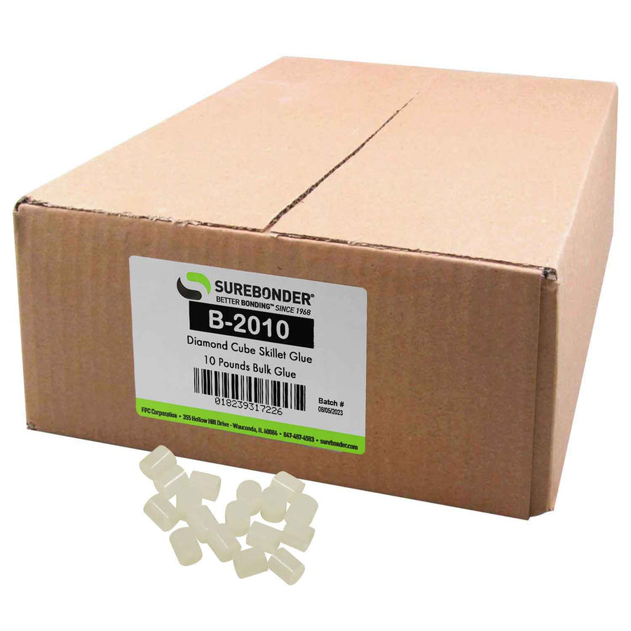 Skillet Hot Glue Cube Pellets, 10 lb (B-2010)