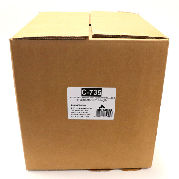 C-735 High Strength Hot Melt Glue Sticks 1" x 3" | 35 Lb Box - Surebonder