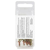 1/8" x 1/8" Copper Rivets - 25 Count