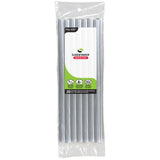 Cosplay Silver Hot Glue Sticks For High & Low Temperatures, Full Size 10" - 20 Pack
