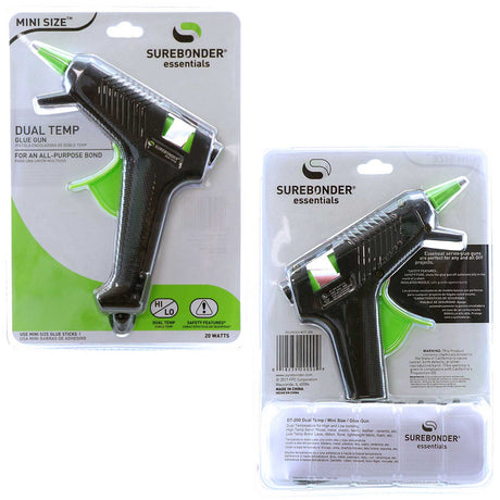 Essentials Series 20 Watt Mini Size Dual Temp Glue Gun - Surebonder