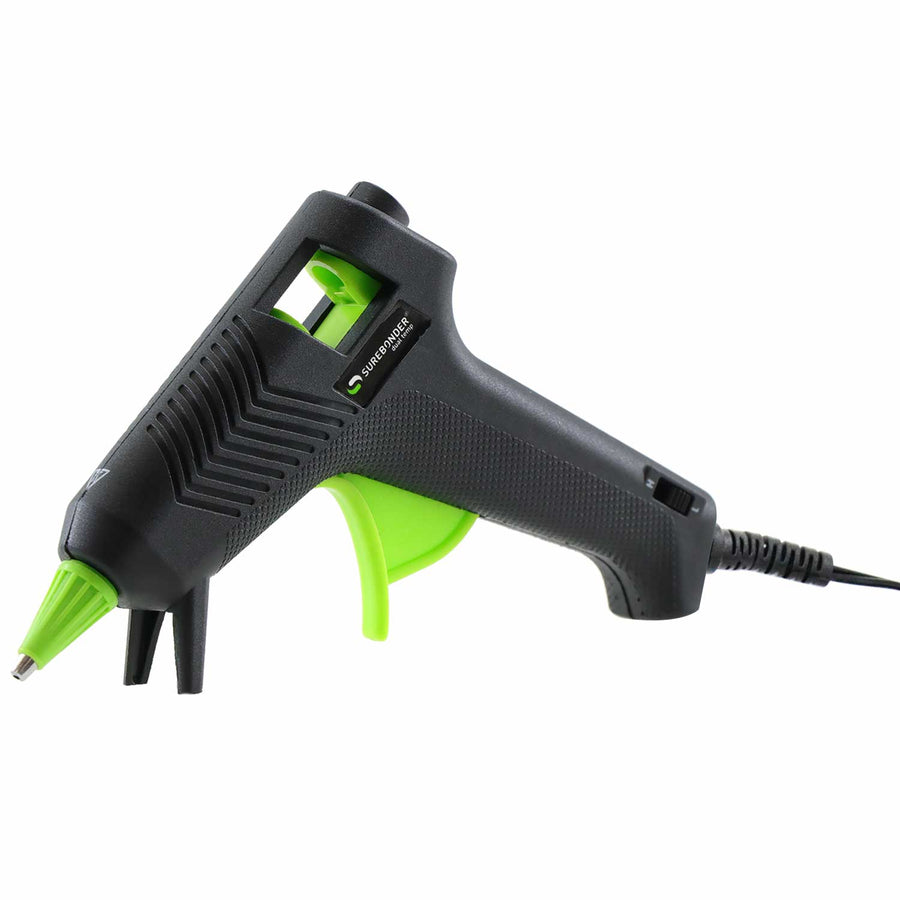 Surebonder Hot Melt Glue Gun: Electric, Black - Use w/ 1/2 & 7/16 Glue Stick | Part #HYBRID-120KIT