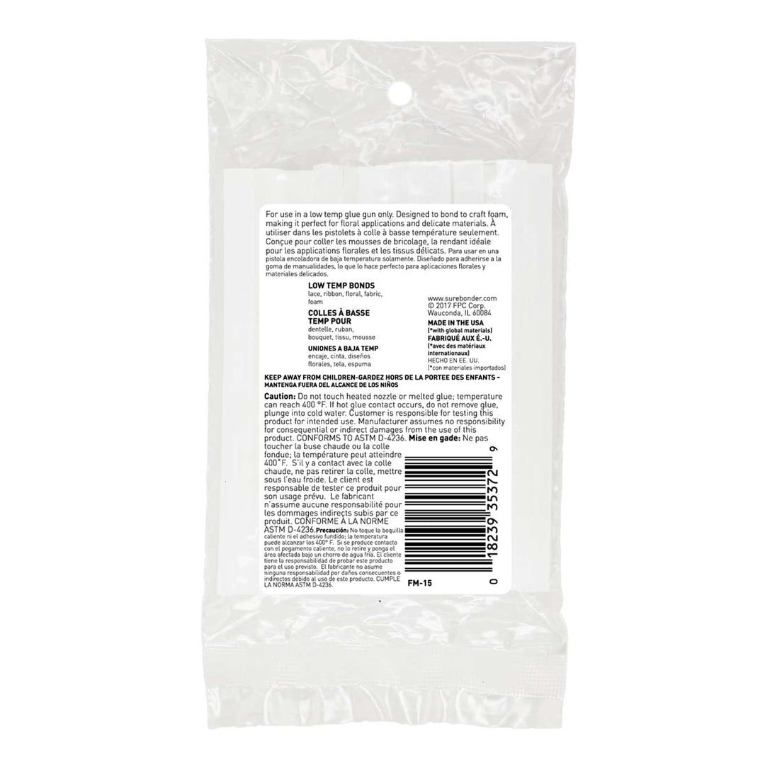 Foam Stik 4" Mini Size Hot Glue Sticks - 15 Pack