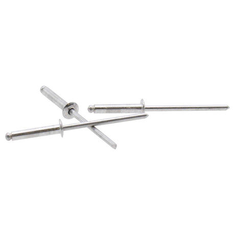 15-pack corrosion-resistant aluminum rivets for small repairs and fastening projects