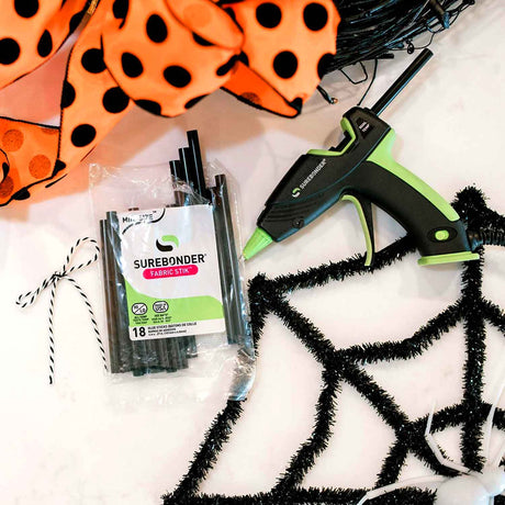 Fabric Stik 4" Mini Size Black Hot Glue Sticks - 18 Pack