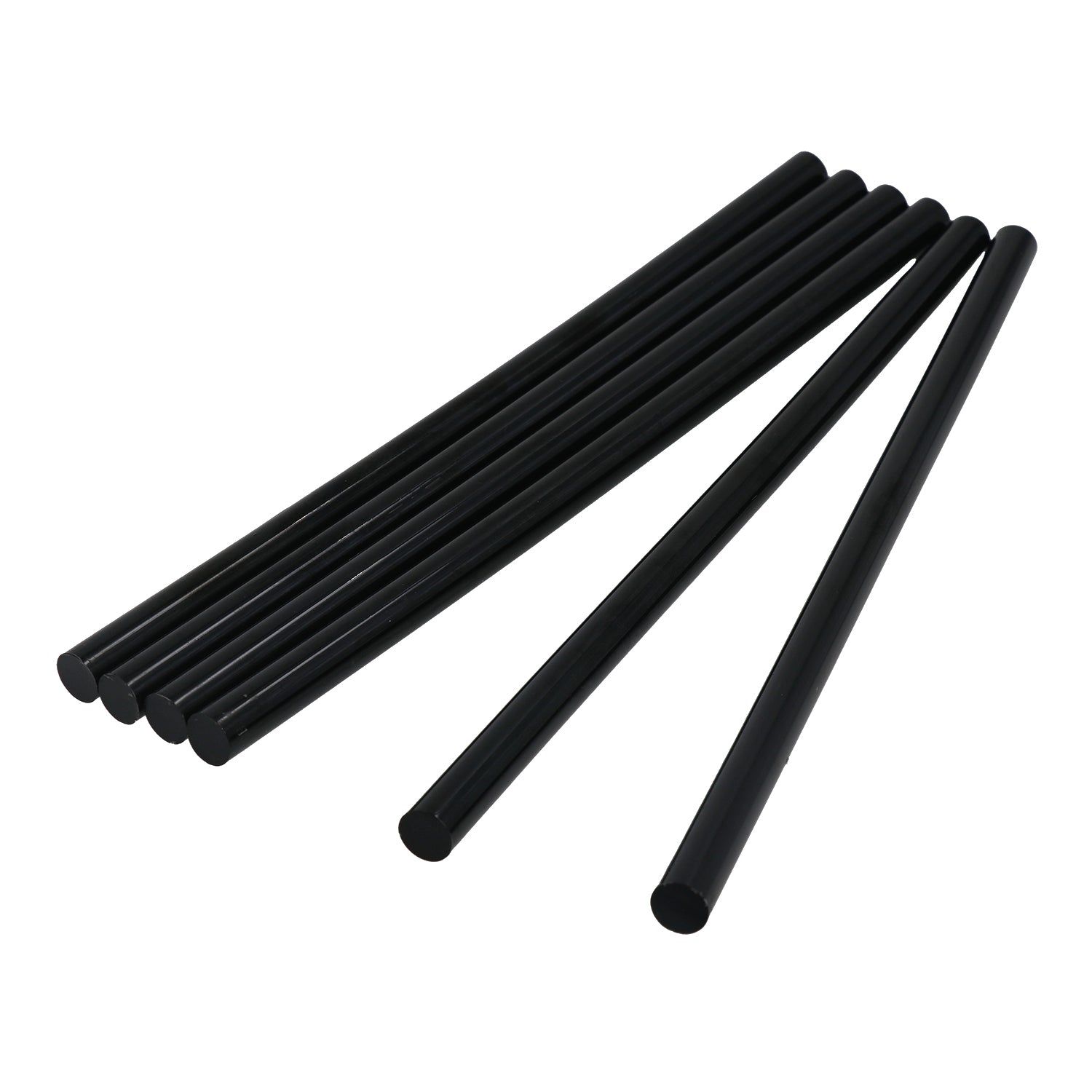 725R510BLACK Full Size 10 Black Hot Glue Stick - 5 lb Box - Approx. 90 Sticks