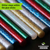 Glitter Glue Sticks Variety Pack - Mini Size - 4" - 12 Pack