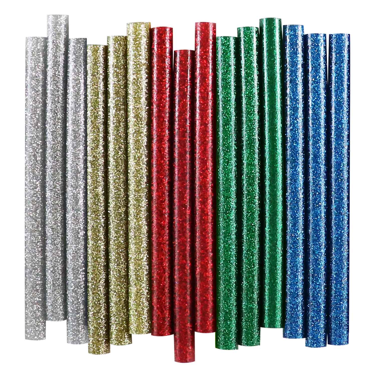 Glitter Mini Glue Sticks 4 12/Pkg - NOTM206914