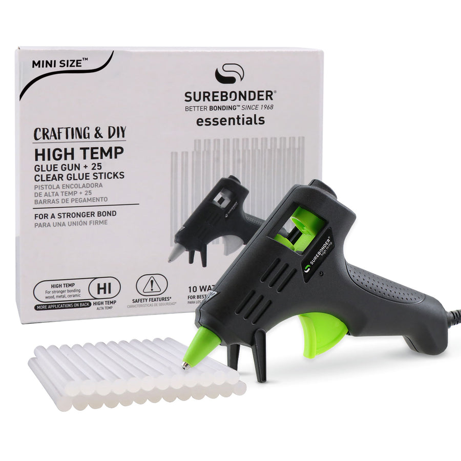  Hot Glue Gun, Surebonder Full Size 40W High Temperature Glue  Gun Kit with 20 Glue Sticks : Everything Else