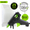 Mini Size 10W High Temperature Glue Gun Kit with 25 Glue Sticks - Surebonder