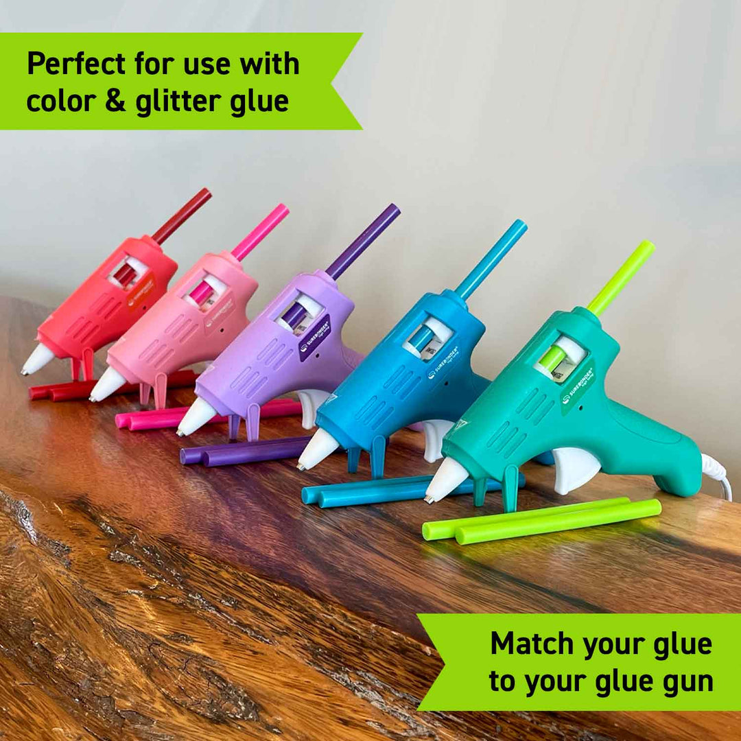 Purple Glitter Hot Glue Sticks Full Size – Surebonder