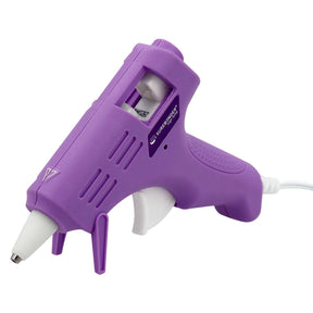 Lavender Purple Colored Essentials Series 10 Watt Mini Size High Temperature Hot Glue Gun