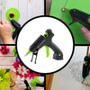 Crafters Creativity Kit, Hot Glue Gun, Surebonder H-195F Detail Tip Glue Gun with 73 Sticks, Clear, Color and Glitter - Surebonder