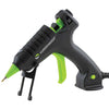 Surebonder's mini size hot glue gun with a fine tip for detail work, resting on a detachable stand, Specialty Series H-195F