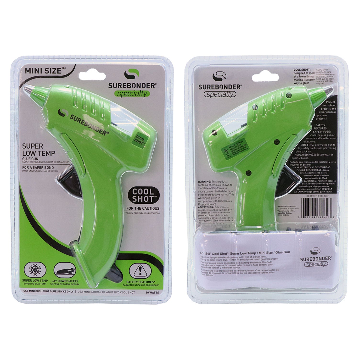 Surebonder® GM-160 High Temperature Mini Trigger-Fed Glue Gun, Blue –  Toolbox Supply