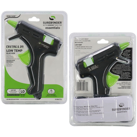 Essentials Series 10 Watt Mini Size Low Temperature Hot Glue Gun - Surebonder