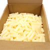M-711 Fast Set Packaging Adhesive Hot Melt Glue Sticks - 3/4" x 2-1/2" | 35 lb Box