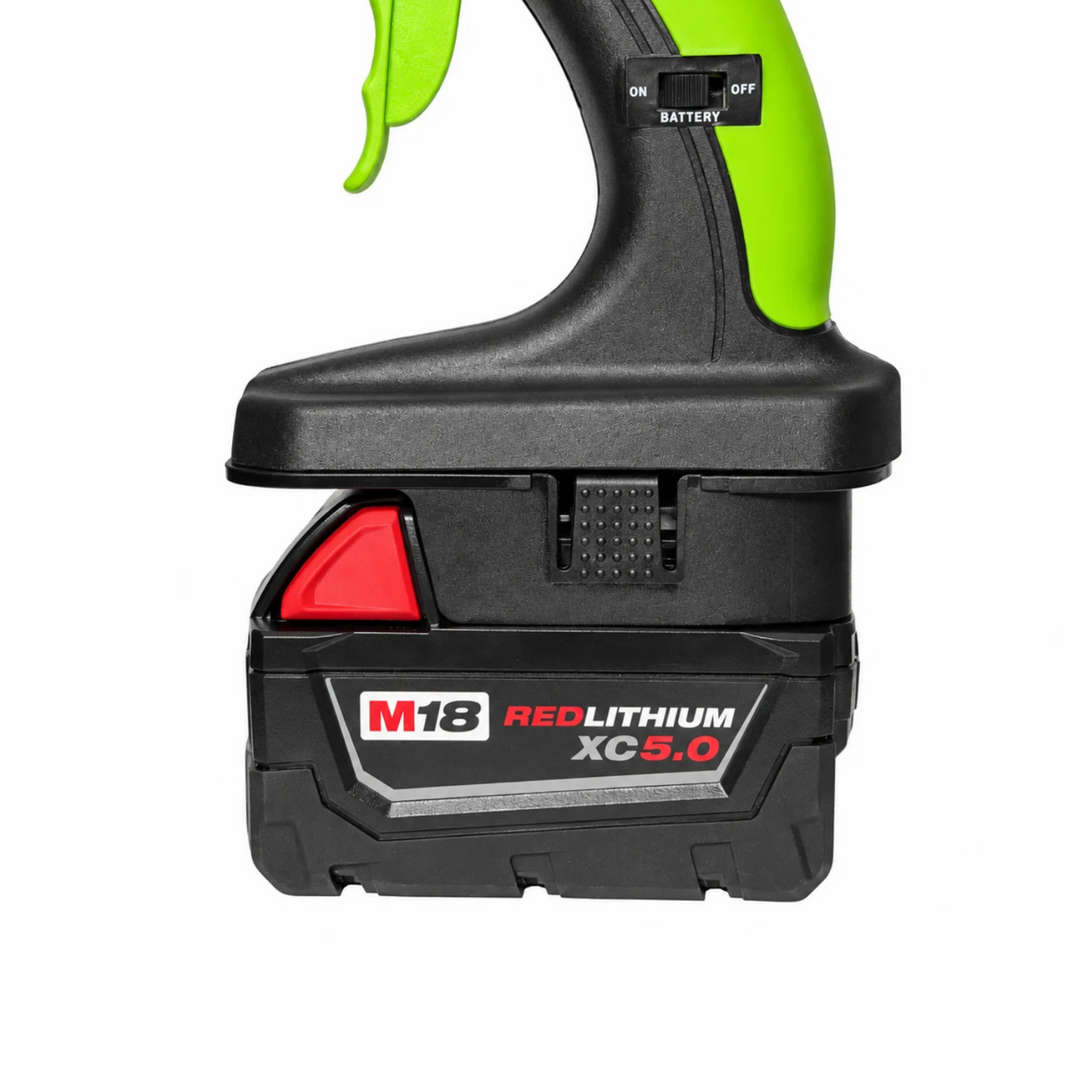 Ryobi® to Milwaukee® Battery Adapter
