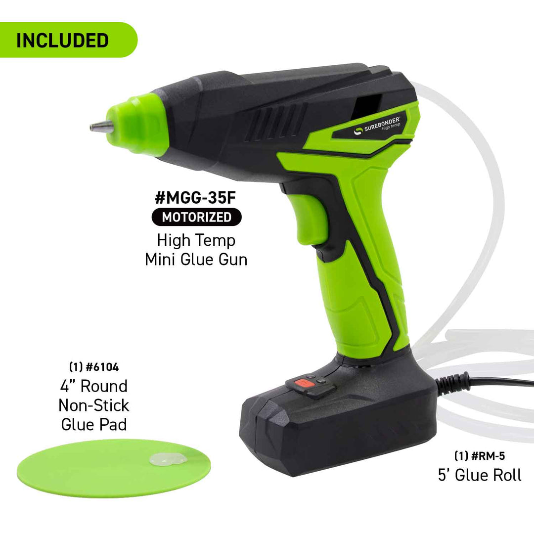 Motorized Mini Glue Gun Kit with 4