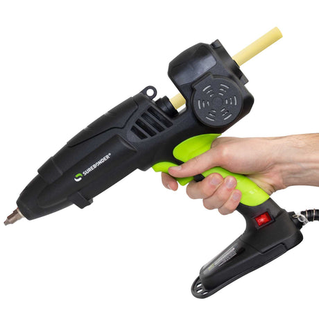 MGG-800 800 Watt Double Motorized Professional Heavy Duty Hot Melt Glue Gun - Uses Oversized, 5/8" Glue Sticks - Surebonder
