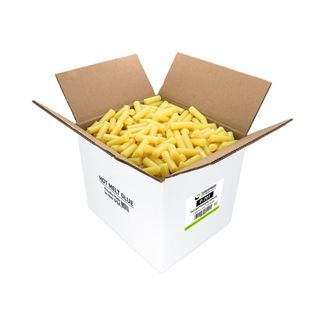 P-701 Fast Set Bulk Packaging Hot Melt Glue Sticks for Loctite Hysol - 1-3/4" x 1-3/4" | 35 lb Box