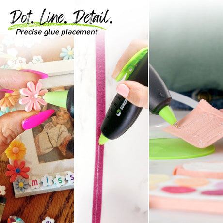 GP-100F 10W High Temperature Mini Size Detail Tip Hot Glue Pen