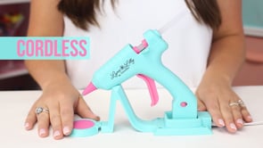 Lynn Lilly Special Edition Cordless/Corded Detail Tip Mini-Size Hot Glue Gun Features Overview Video