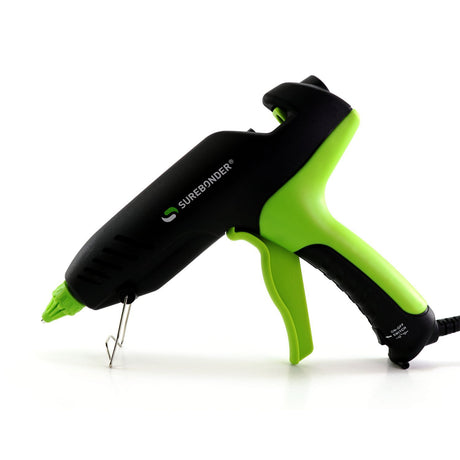 PRO2-100L 100 Watt Low Temperature Professional Heavy Duty Hot Melt Glue Gun - Uses Full Size, 7/16" Glue Sticks - Surebonder