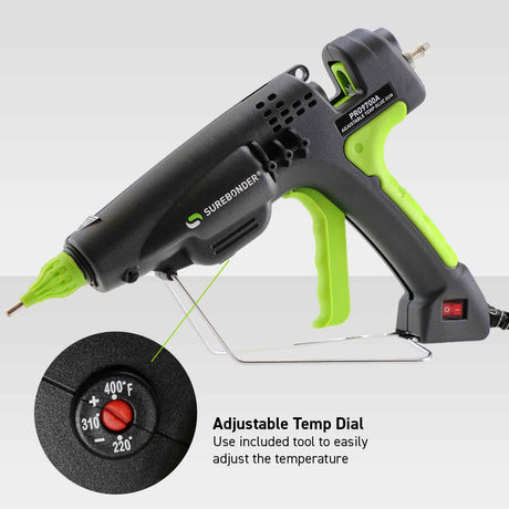 PRO9700A 300W Adjustable Temperature Full Size Heavy Duty Hot Glue Gun