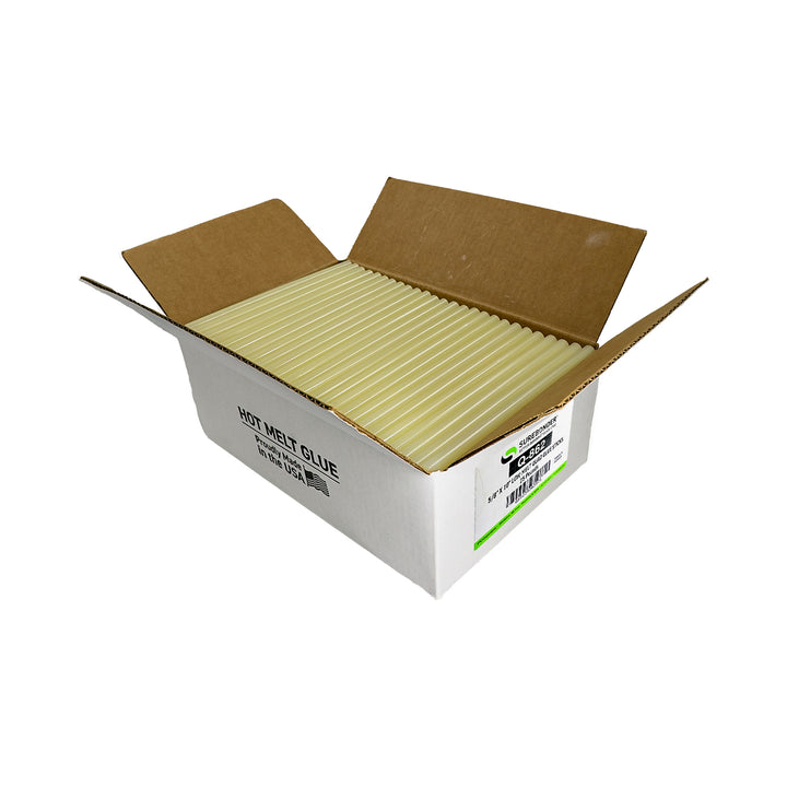 Q-862 Low Temperature Packaging Hot Melt Glue Sticks - 5/8" x 10" | 25 Lb Box - Surebonder