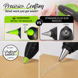 GP-100F 10W High Temperature Mini Size Detail Tip Hot Glue Pen