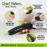 GP-100F 10W High Temperature Mini Size Detail Tip Hot Glue Pen